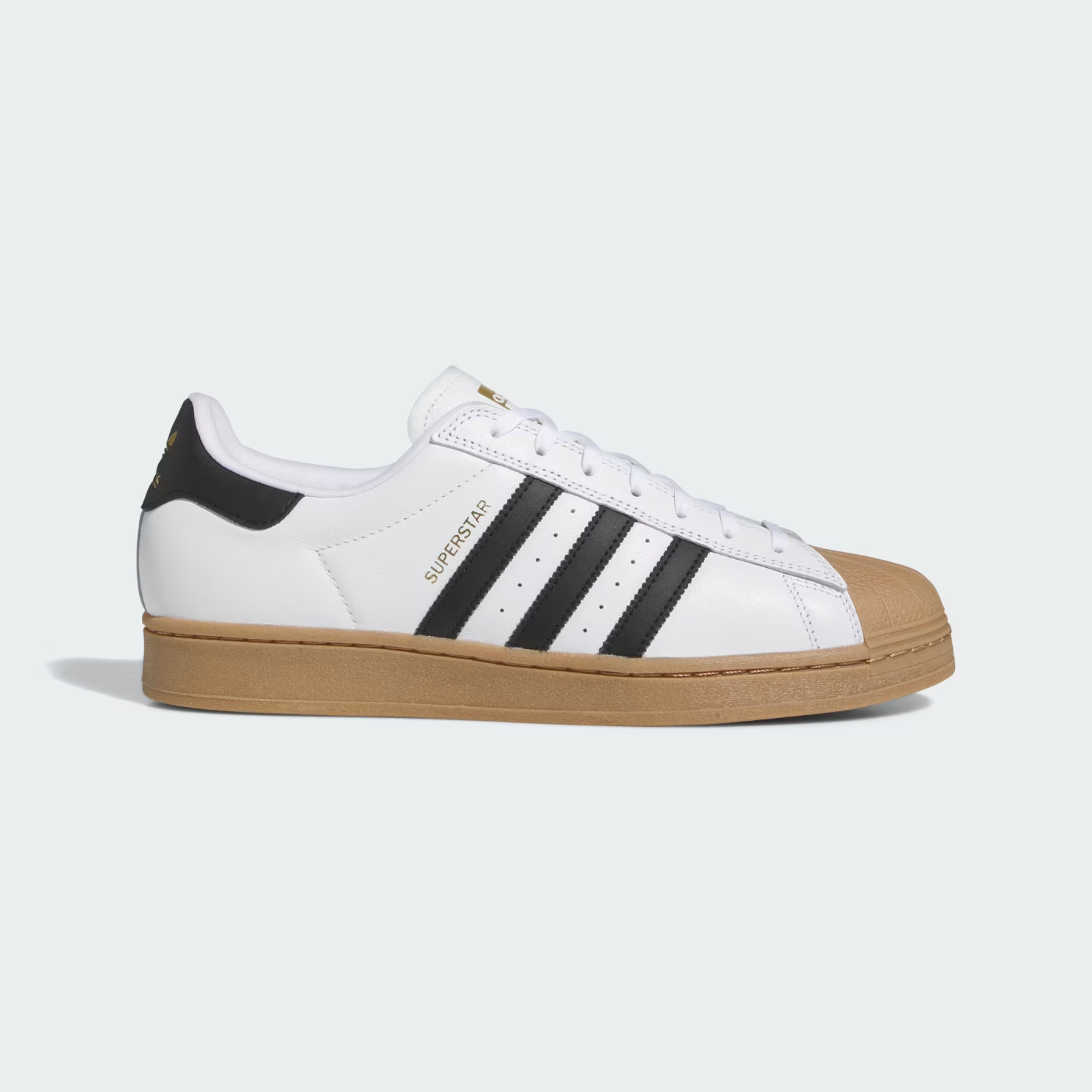 Adidas Superstar Adv 'White Black Gum' Ie0669, Us M 12 New In Box